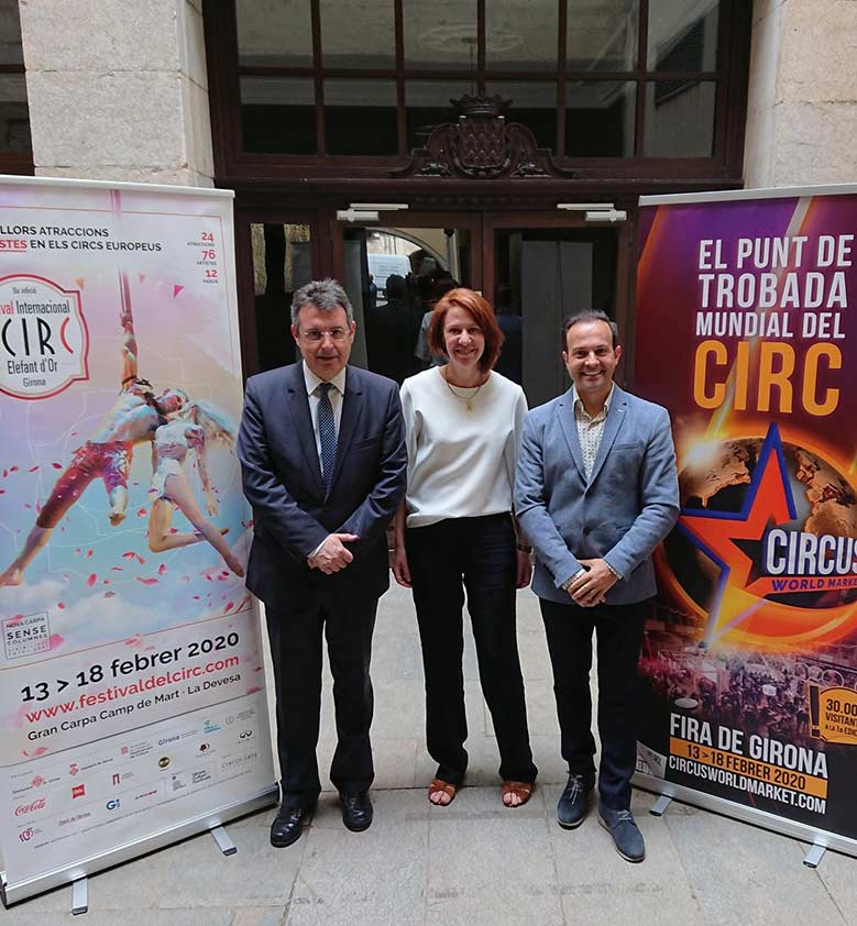 Circ Elefant d'Or i la Diputació de Girona